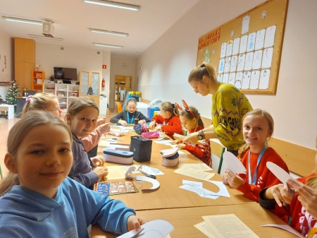 Wyjątkowe zajęcia biblioteczne.