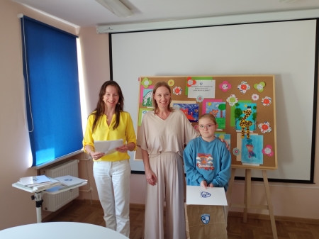 Sukces Angeliki Gorgolewskiej w VIII Międzyszkolnym Logopedycznym Konkursie Plas...