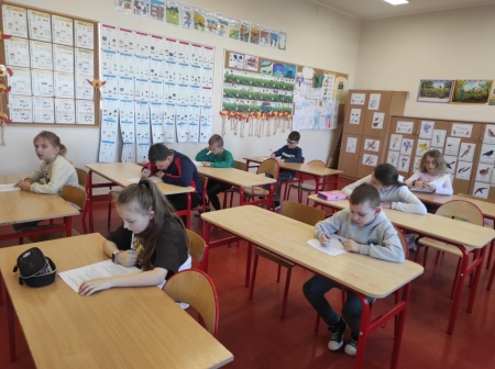 Szkolny Konkurs Ortograficzny dla uczniów klas 2 i 3.